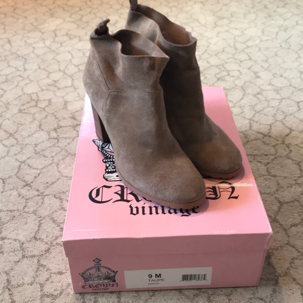 Taupe Booties